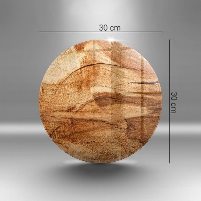 Grave candle plate Wooden plank texture