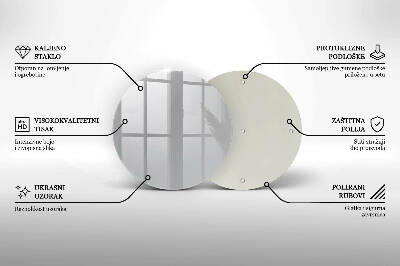 Glass candle plate Grey colour