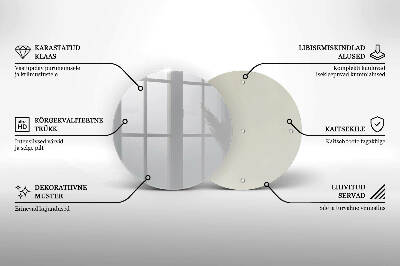 Glass candle plate Grey colour