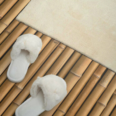Rectangular wall panel Bamboo texture