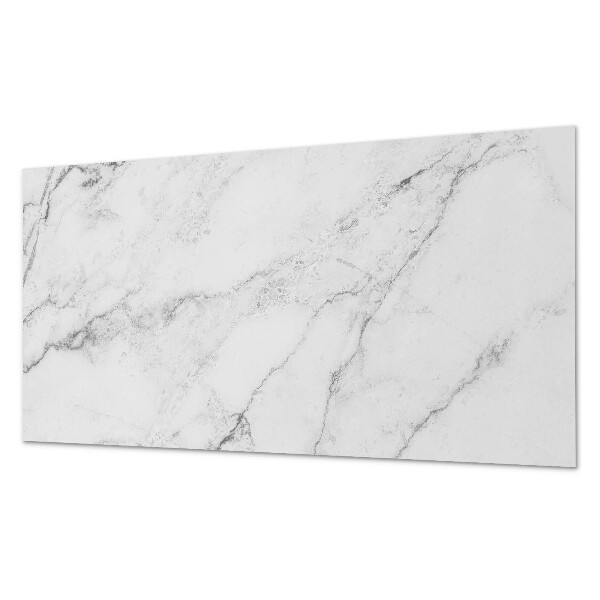 Rectangular decorative wall panel Marble pattern in white elegance