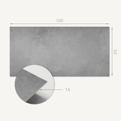 Rectangular wall panel Raw concrete pattern
