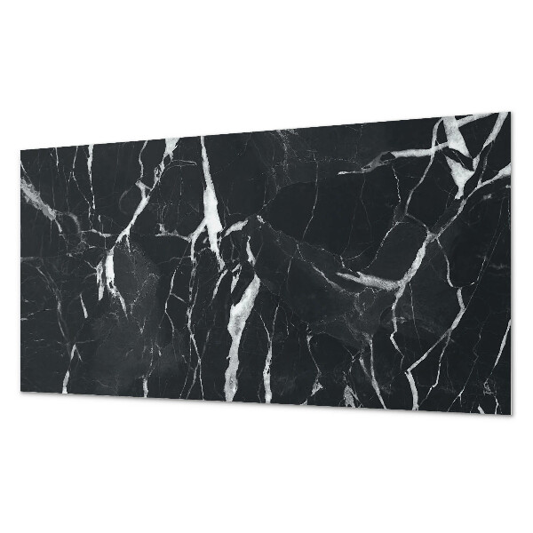 Rectangular bathroom wall panel Marble veins in a harmonious pattern