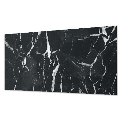 Rectangular bathroom wall panel Marble veins in a harmonious pattern