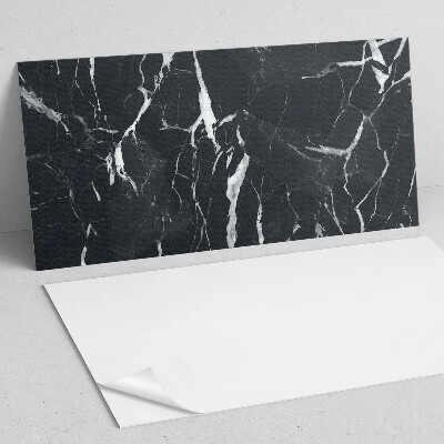 Rectangular bathroom wall panel Marble veins in a harmonious pattern