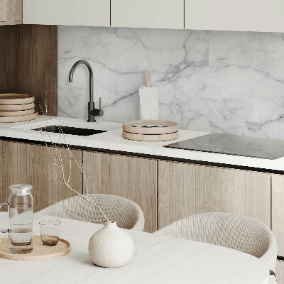 Rectangular decorative wall panel Marble pattern with delicate veins