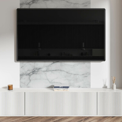 Rectangular decorative wall panel Marble pattern with delicate veins
