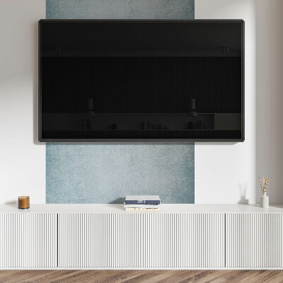 Rectangular bathroom wall panel Smooth pattern with a subtle texture