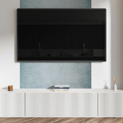 Rectangular bathroom wall panel Smooth pattern with a subtle texture
