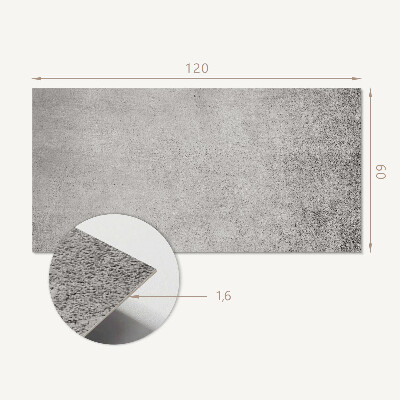 Rectangular wall panel Raw concrete texture