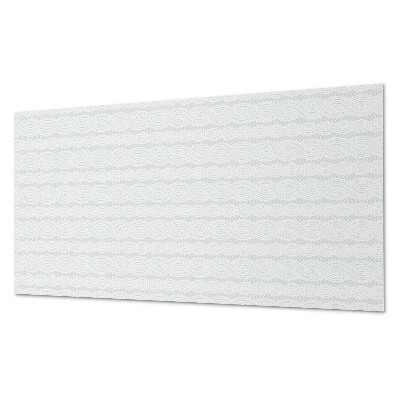 Rectangular bathroom wall panel Rhythmic wave patterns