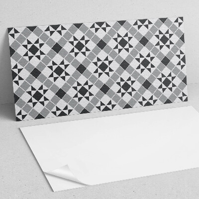 Rectangular decorative wall panel Geometric pattern with a star motif