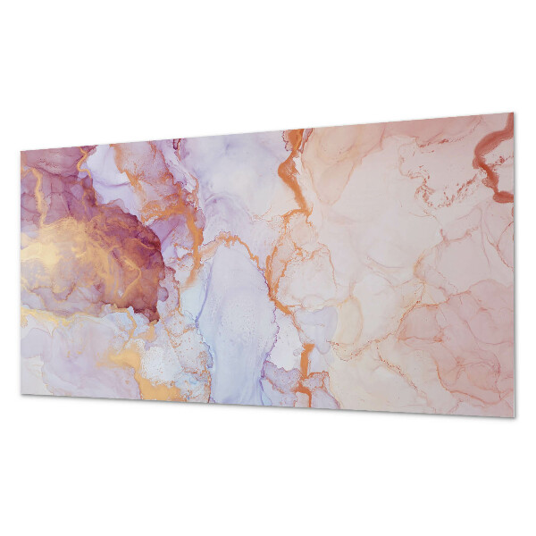 Rectangular wall panel Artistic watercolor motif