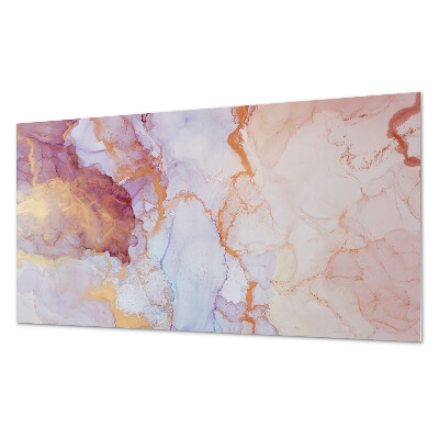 Rectangular wall panel Artistic watercolor motif