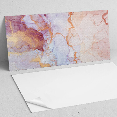 Rectangular wall panel Artistic watercolor motif
