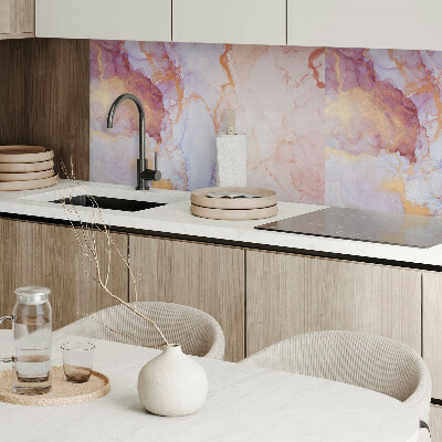 Rectangular wall panel Artistic watercolor motif
