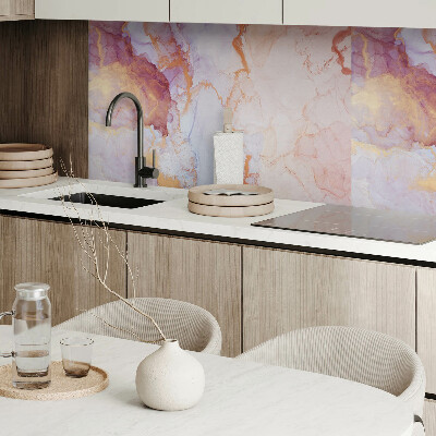 Rectangular wall panel Artistic watercolor motif