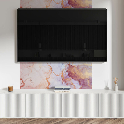 Rectangular wall panel Artistic watercolor motif