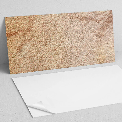 Rectangular bathroom wall panel Natural stone pattern