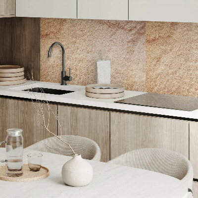 Rectangular bathroom wall panel Natural stone pattern