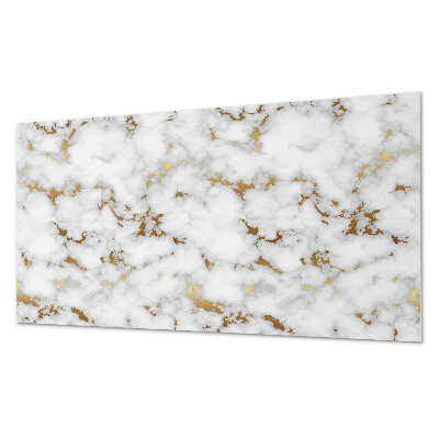 Rectangular bathroom wall panel Marble patterns with delicate veins