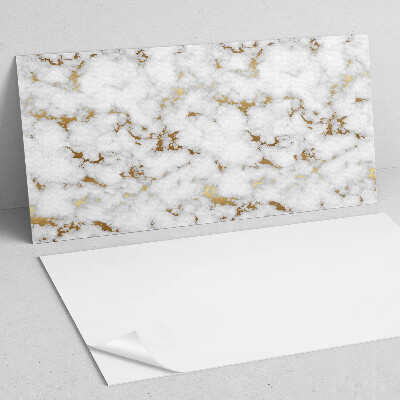 Rectangular bathroom wall panel Marble patterns with delicate veins