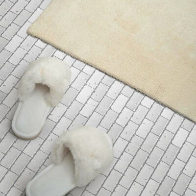 Rectangular decorative wall panel Brick texture