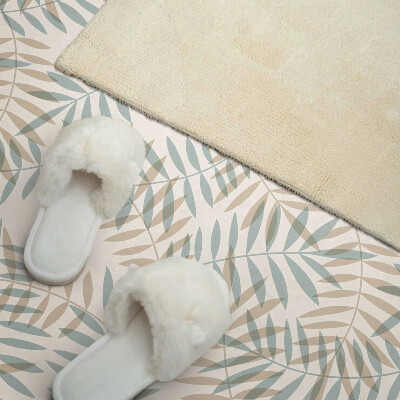 Rectangular decorative wall panel Subtle leaf pattern