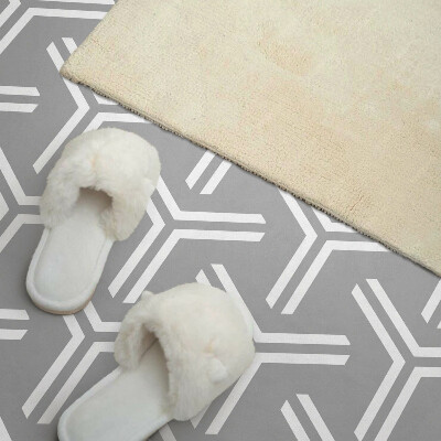 Rectangular bathroom wall panel Arrow pattern in geometry