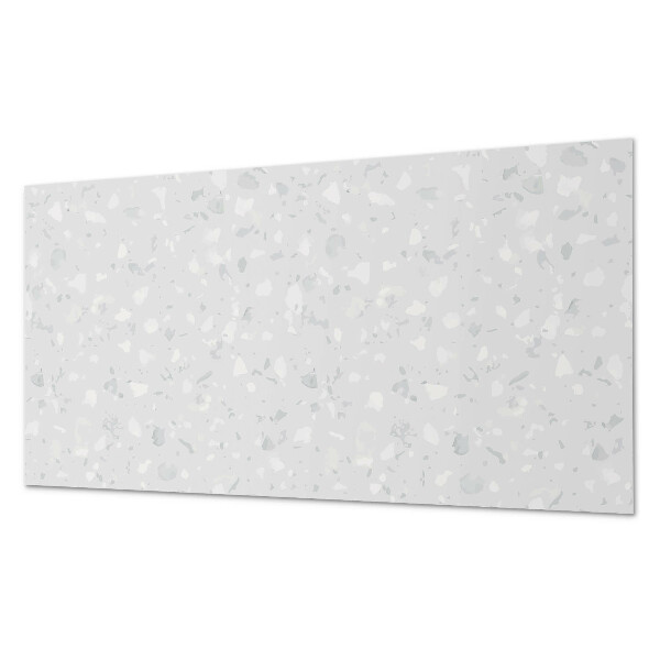 Rectangular wall panel Abstract style terrazzo pattern