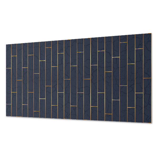 Rectangular wall panel Brick pattern of street architecture