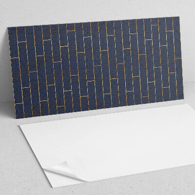 Rectangular wall panel Brick pattern of street architecture