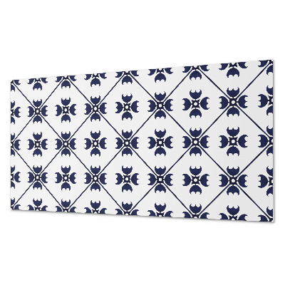 Rectangular wall panel Modern geometric shapes motif