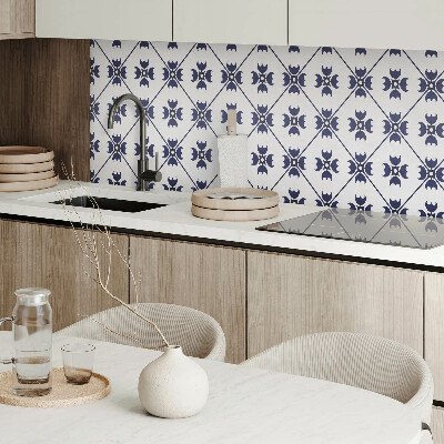 Rectangular wall panel Modern geometric shapes motif
