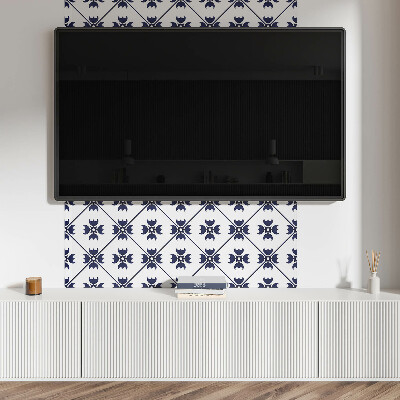 Rectangular wall panel Modern geometric shapes motif
