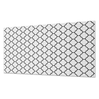 Rectangular decorative wall panel Symmetrical shapes in a modern version