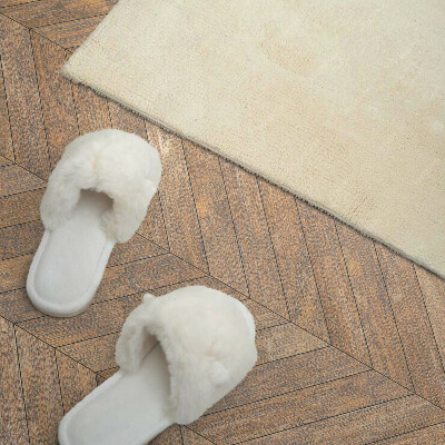 Rectangular wall panel Herringbone board