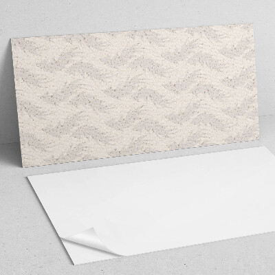 Rectangular decorative wall panel Leafy motif