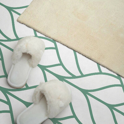 Rectangular wall panel Leaves in harmonious symmetry