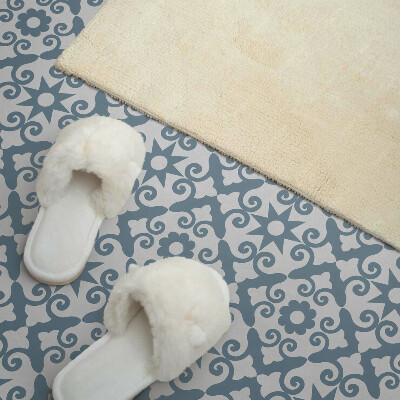 Rectangular wall panel Ornaments and floral accents