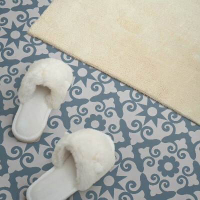 Rectangular wall panel Ornaments and floral accents