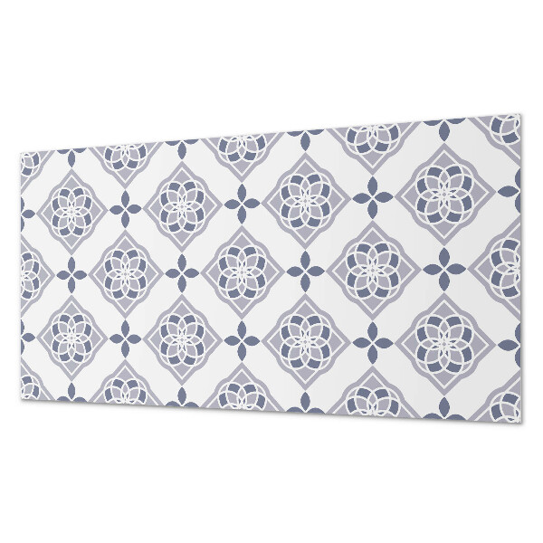 Rectangular decorative wall panel Rhombus pattern in geometric style
