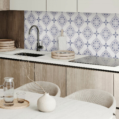 Rectangular decorative wall panel Rhombus pattern in geometric style