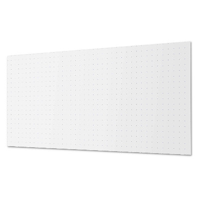 Rectangular bathroom wall panel Mesh pattern with dots