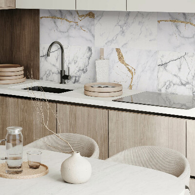 Rectangular wall panel Marble patterns with delicate veins