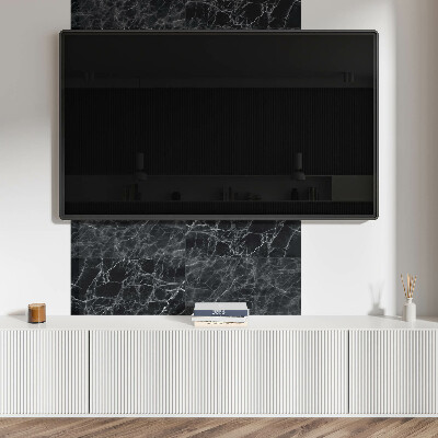 Rectangular bathroom wall panel Marble structure with delicate veins