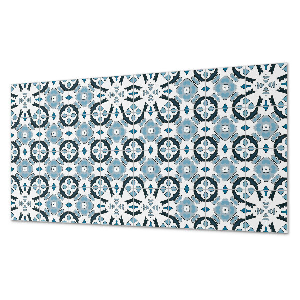 Rectangular decorative wall panel Geometric style tile pattern