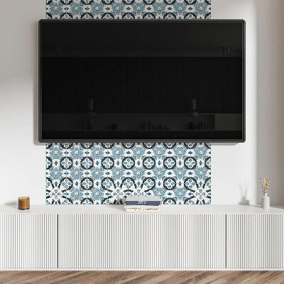 Rectangular decorative wall panel Geometric style tile pattern