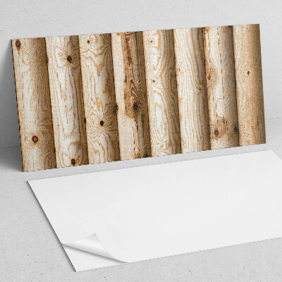 Rectangular wall panel Natural wood grain patterns