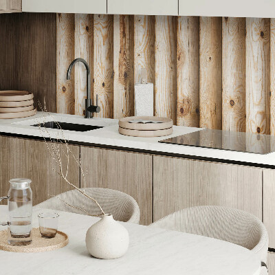 Rectangular wall panel Natural wood grain patterns
